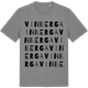 Mid Heather Gray t-shirt med Vinberga ordlek t-shirt
