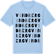 Blue Soul t-shirt med Vindberg ordlek t-shirt