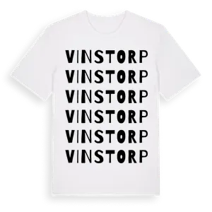 Vinstorp ordlek t-shirt – ekologisk bomull t-shirt från Pinshirt