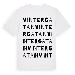 Vintergatan ordlek t-shirt – ekologisk bomull t-shirt från Pinshirt