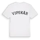 Vipskär böjd t-shirt