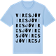 Blue Soul t-shirt med Viresjö ordlek t-shirt