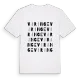 Viringe ordlek t-shirt