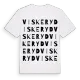 Viskeryd ordlek t-shirt