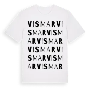 Vismar ordlek t-shirt – ekologisk bomull t-shirt från Pinshirt