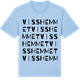 Blue Soul t-shirt med Visshemmet ordlek t-shirt