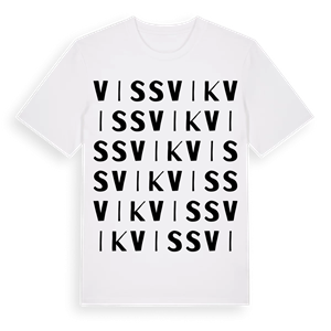 Vissvik ordlek t-shirt – ekologisk bomull t-shirt från Pinshirt