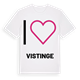 Jag älskar Vistinge t-shirt stort tryck