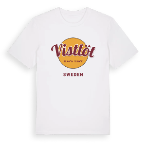 Vistlöt cirkel t-shirt – ekologisk bomull t-shirt från Pinshirt