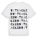 Vitbacken ordlek t-shirt