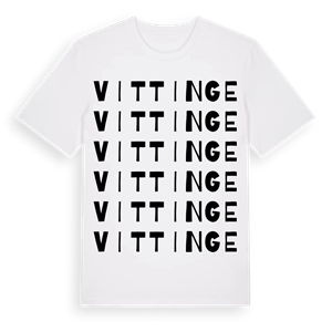 Vittinge ordlek t-shirt – ekologisk bomull t-shirt från Pinshirt