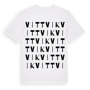 Vittvik ordlek t-shirt – ekologisk bomull t-shirt från Pinshirt