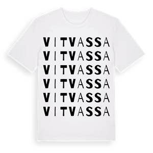 Vitvassa ordlek t-shirt – ekologisk bomull t-shirt från Pinshirt