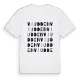 Viudden ordlek t-shirt