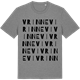 Mid Heather Gray t-shirt med Vrinnevi ordlek t-shirt