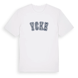 Ycke college t-shirt – ekologisk bomull t-shirt från Pinshirt