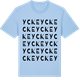 Blue Soul t-shirt med Ycke ordlek t-shirt