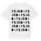 Ysunda ordlek t-shirt