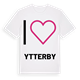 Jag älskar Ytterby t-shirt stort tryck