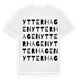 Ytterhagen ordlek t-shirt