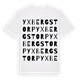 Yxbergstorp ordlek t-shirt