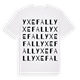 Yxefall ordlek t-shirt