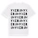 Yxerum ordlek t-shirt