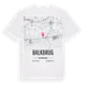 Balkbrug karta t-shirt