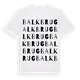 Balkbrug ordlek t-shirt