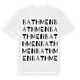 Bathmen ordlek t-shirt