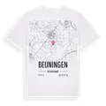 Beuningen karta t-shirt