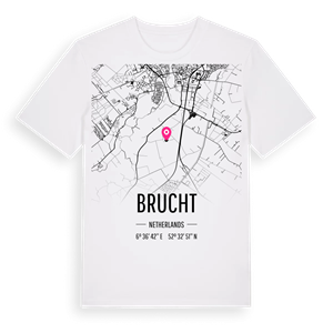 Brucht karta t-shirt – ekologisk bomull t-shirt från Pinshirt