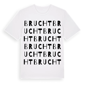 Brucht ordlek t-shirt – ekologisk bomull t-shirt från Pinshirt