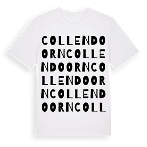 Collendoorn ordlek t-shirt – ekologisk bomull t-shirt från Pinshirt