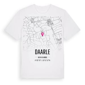 Daarle karta t-shirt – ekologisk bomull t-shirt från Pinshirt
