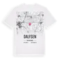Dalfsen karta t-shirt