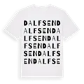 Dalfsen ordlek t-shirt