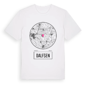 Dalfsen t-shirt – ekologisk bomull t-shirt från Pinshirt