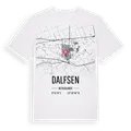 Dalfsen karta t-shirt