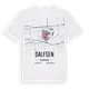 Dalfsen karta t-shirt