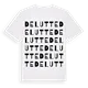 de Lutte ordlek t-shirt
