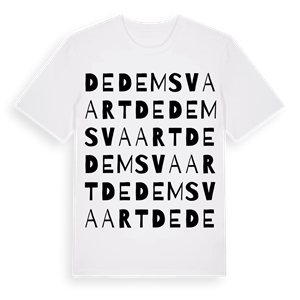 Dedemsvaart ordlek t-shirt – ekologisk bomull t-shirt från Pinshirt