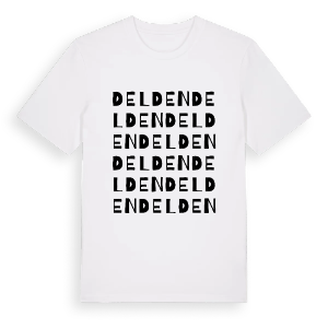 Delden ordlek t-shirt – ekologisk bomull t-shirt från Pinshirt