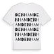 Den Ham ordlek t-shirt