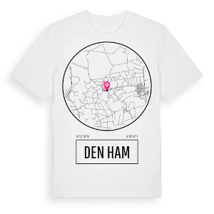 Den Ham t-shirt – ekologisk bomull t-shirt från Pinshirt