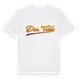 Den Velde baseball t-shirt