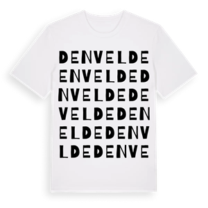 Den Velde ordlek t-shirt – ekologisk bomull t-shirt från Pinshirt