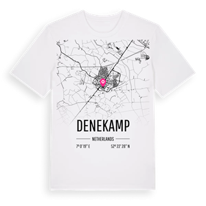 Denekamp karta t-shirt – ekologisk bomull t-shirt från Pinshirt