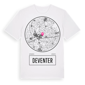 Deventer t-shirt – ekologisk bomull t-shirt från Pinshirt