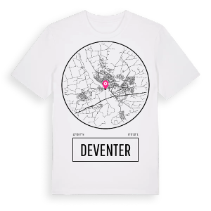 Deventer t-shirt – ekologisk bomull t-shirt från Pinshirt